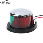 Red&Green Boat Lights 12V LED Bow Navigation Boat Light Red Green Sailing Signal Light for Marine For Boat Yacht Warning Light