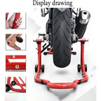 Motorcycles Repair Metal Adjustable Fork Spool Support Paddock Stand Muti-function Swing Arm Rear Wheel Sliders Lift Frame Amagi