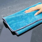 Thickened Car Cleaning Towel Multifunctional Water-absorbent Coral Velvet Microfiber Non-harming Car Special Wash Towel Amagi