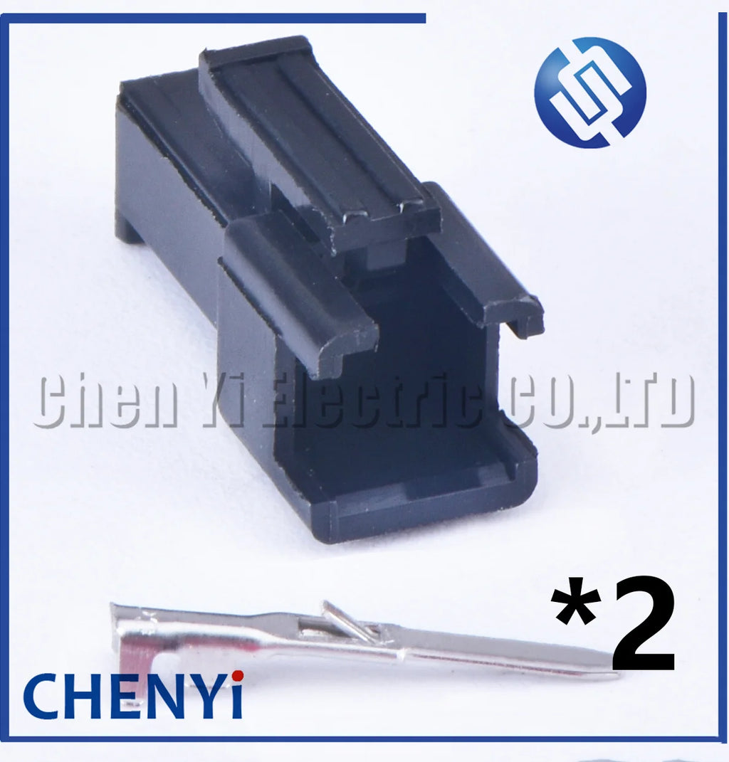 2 Pin SM series SM2.5-2P connector For Automotive electrical Home appliance toy battery charging interface wire harness plug