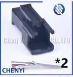 2 Pin SM series SM2.5-2P connector For Automotive electrical Home appliance toy battery charging interface wire harness plug