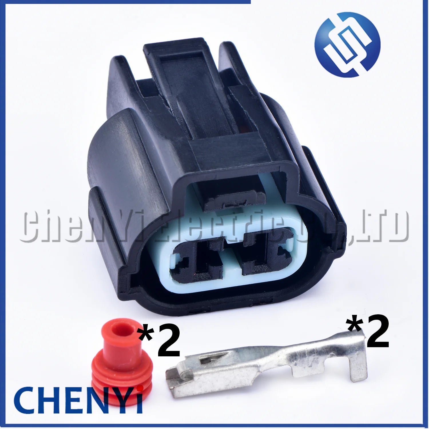 2 Pin Auto waterproof Fan connector Window regulator switch plug PB045-02027 PB041-02020 With pins For HYUNDAI KIA JMC