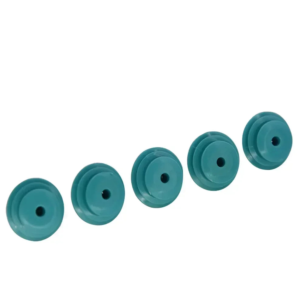 Green Auto Door Panel Clip with Seal Ring Auto Fastener Rivet Bumper Clip Retainer Car Interior Retaining 100/20pcs Amagi