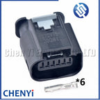 6 Pin Car Oil temperature sensor connector Air flow meter throttle plug 2272975-1 2272975-5 2272975-9 For Ford Mazda Jeep Roewe