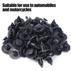 8mm Auto Fasteners Rivets Clips for Nissan Automotive Fastener Clips Body Push Retainer Bumper Trim Retainer Fastener 100/10Pcs