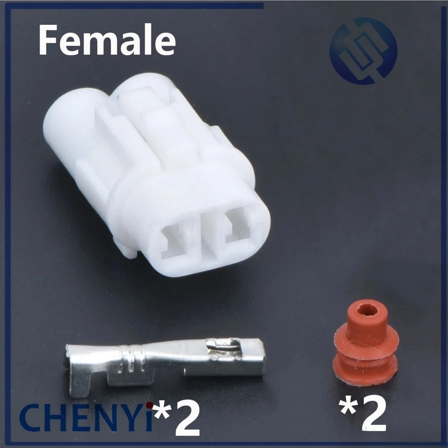 5 sets 2 Pin way MT090 Female or Male White Auto Connector Waterproof Automotive Plug For Motorcycle 6180-2181 6187-2171