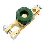 Auto Battery Terminals Quick Disconnect Isolator Cut Off Switch Auto Cables Connectors Wire Fits Standard Negative Terminal