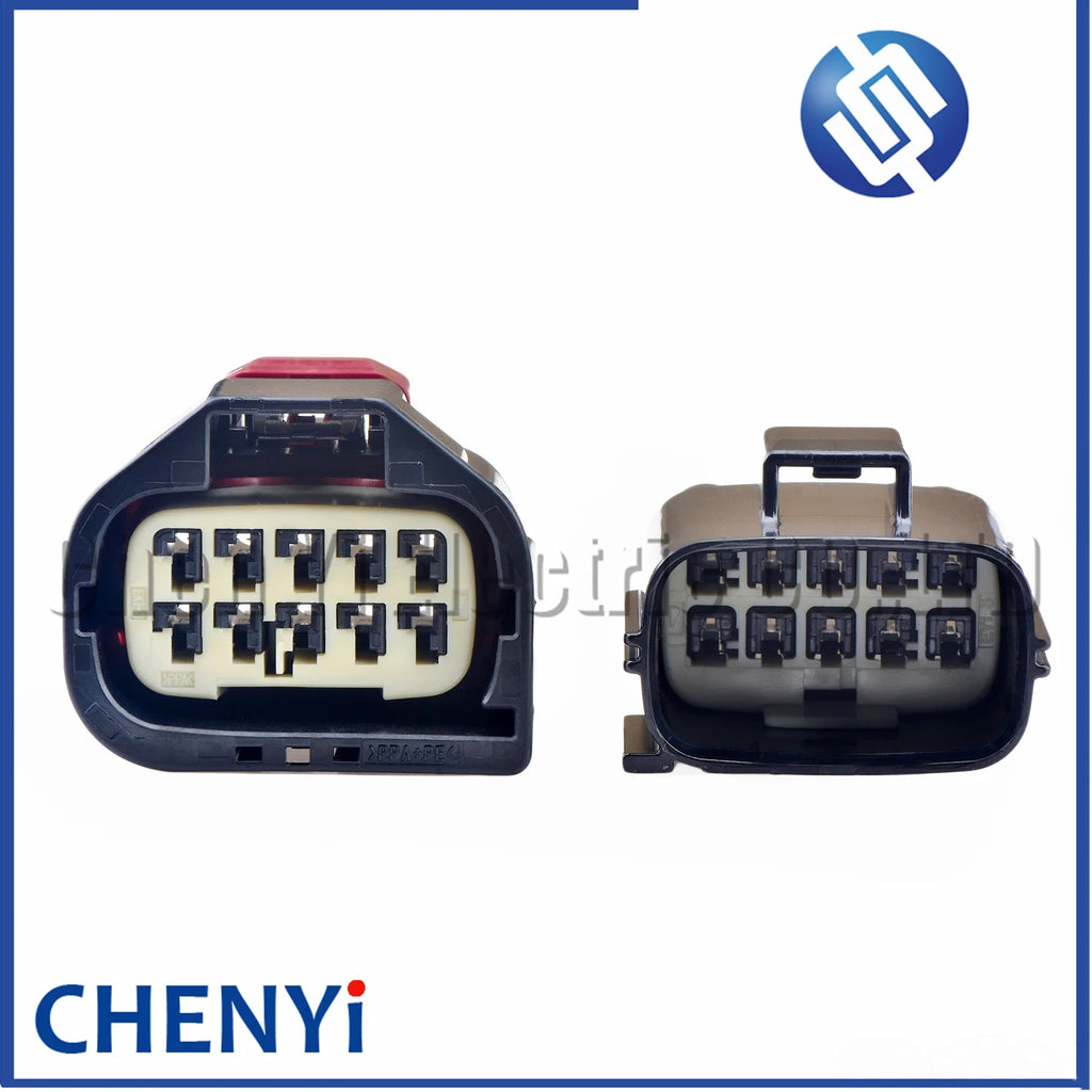 10 Pin Automotive waterproof connector Car radar sensors Wire harness plug 7283-5946-30 7282-5946-30 For Ford Land Rover Volvo