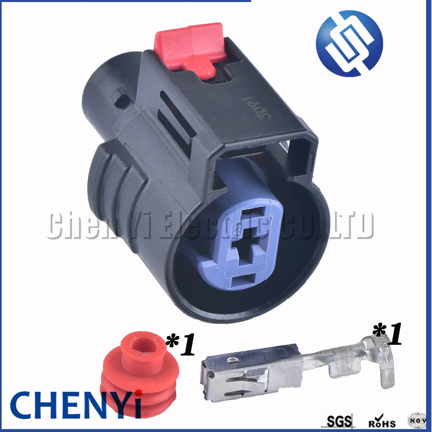 1 Pin Automotive waterproof connector engines ignition starter wire harness plug 2098198-5 19300471 For GMC GM Buick Chevrolet