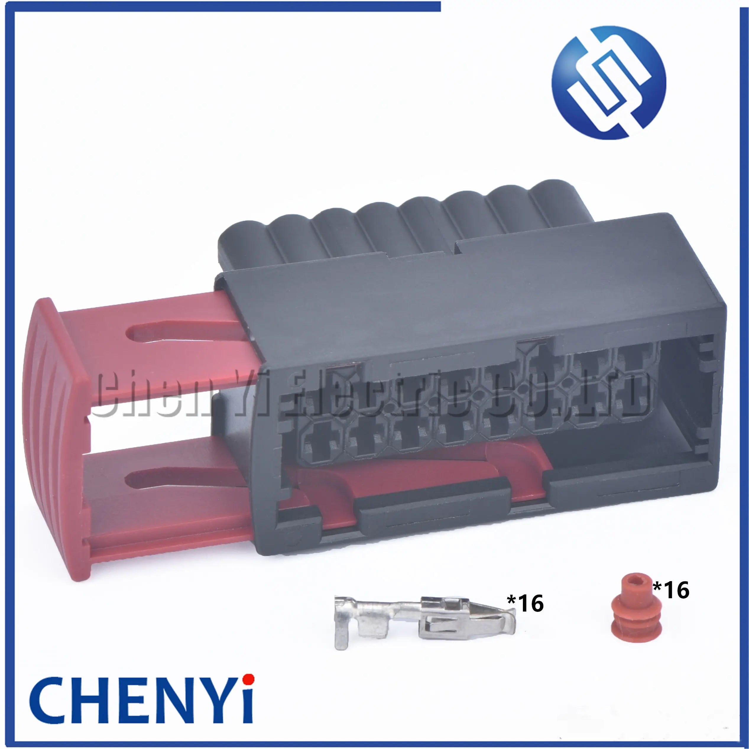 16 Pin waterproof plug ECU replacement connector adapter female electrical wire connectors 1-967242-1 1-965427-1