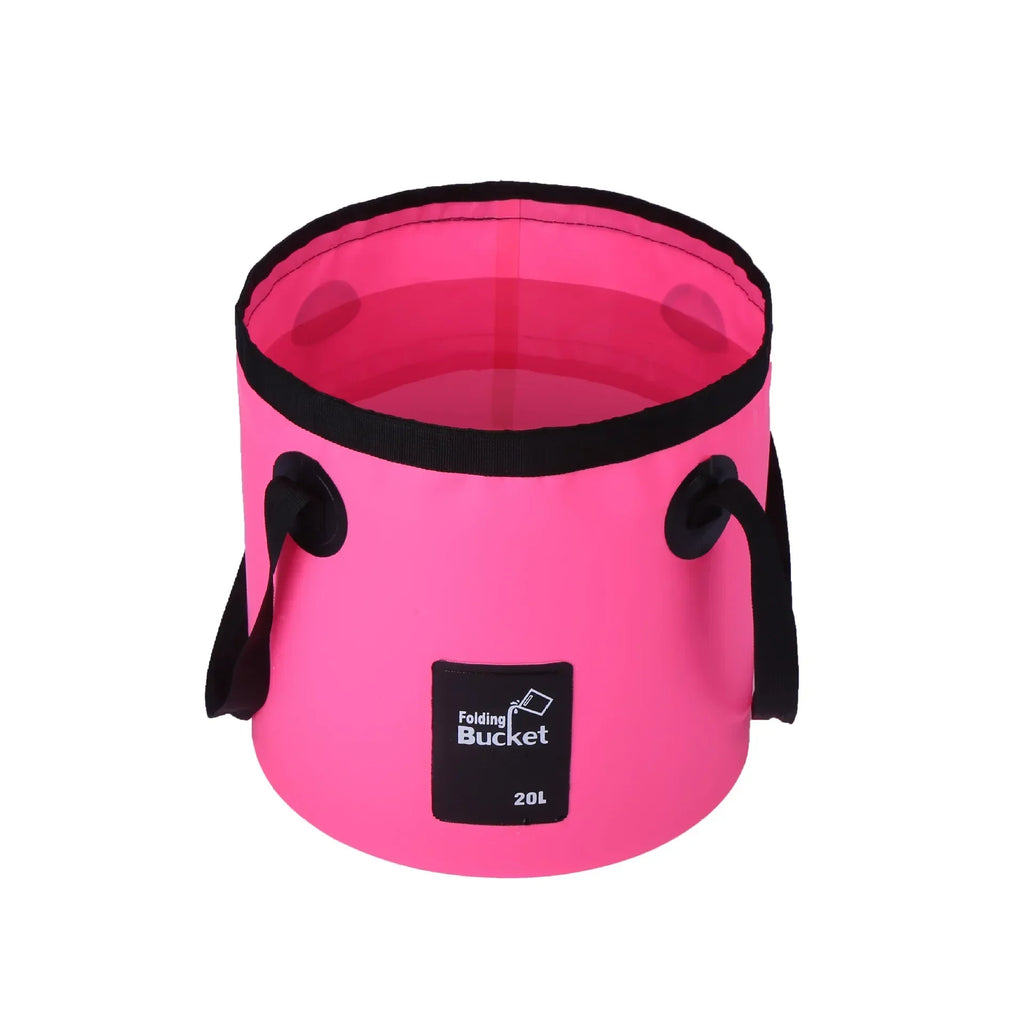 12/20l Portable Foldable Water Bucket Fishing Bucket Folding Water Container For Travelling Camping Hiking Fishing Washing Amagi