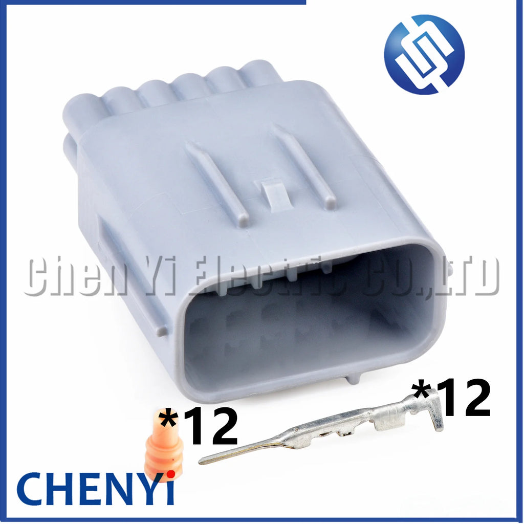 12 Pin Auto waterproof connector Front and rear bumper radar plug 90980-12E42 90980-12E41 90980-12E40 90980-12E39 For Toyota