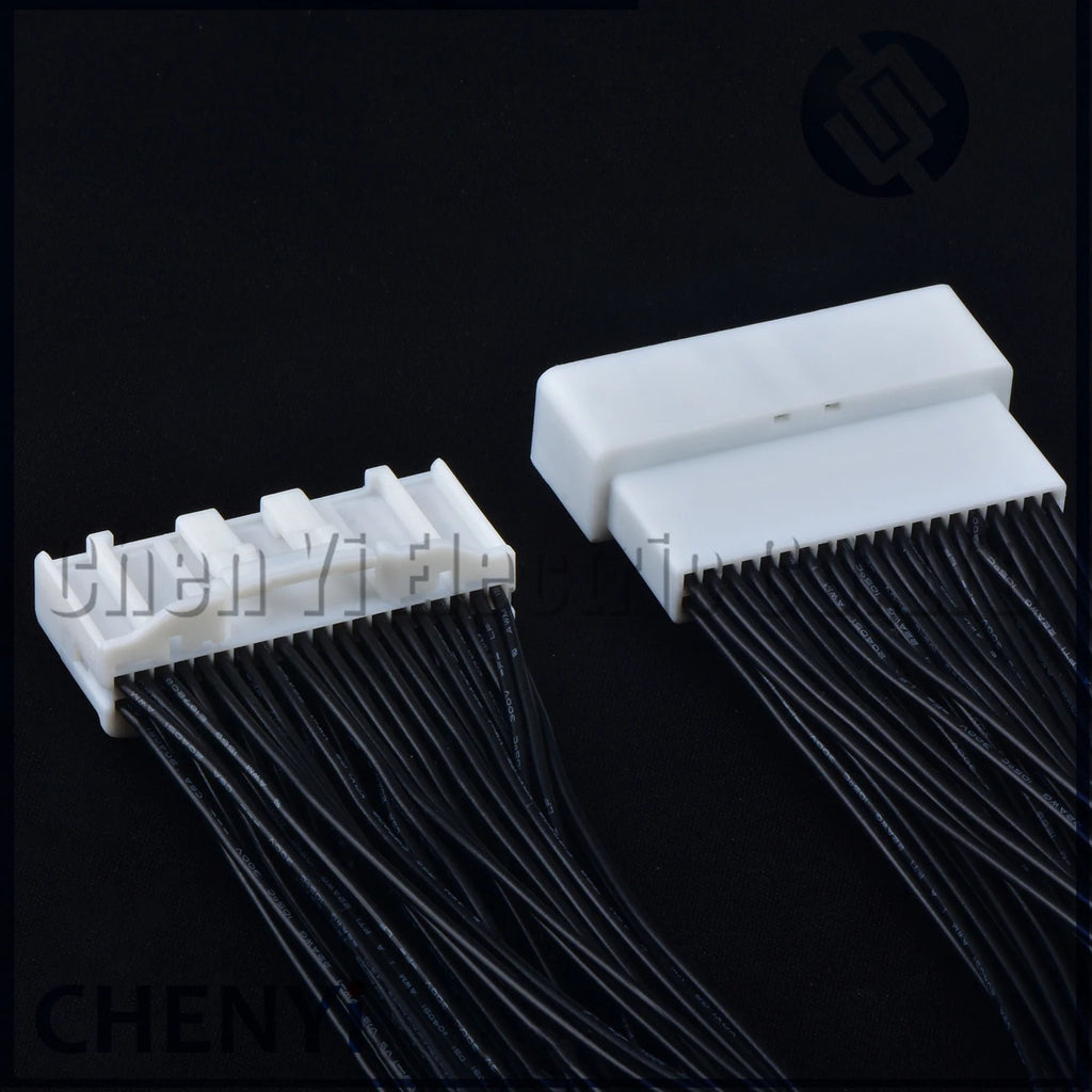 40 Pin Automotive Navigation screen CD multimedia host Wire harness Plug Connector 1674312-1 1318389-1 For Toyota Nissan