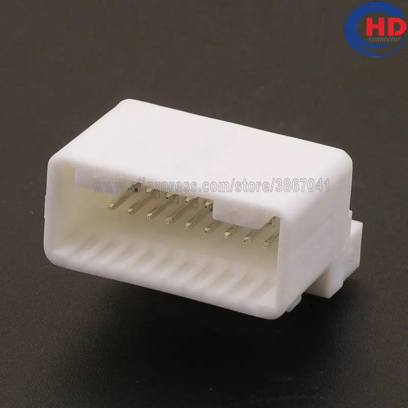 20pin auto electric plastic ECU wire cable harness PCB olug connector HD201S-0.7-10