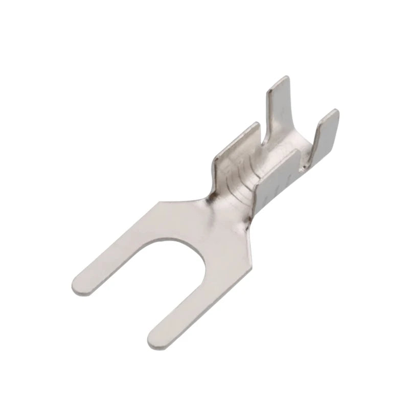 100pcs 4.2 Fork bare terminal Fork cold press terminal U-Y lug Ground lug