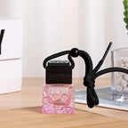 Car Perfume Bottle Perfume Pendant Car-styling Air Freshener Hanging Glass Bottle Auto Ornament Diffuser For Essential Oils Tool