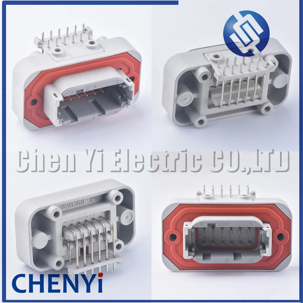 12 Pin DTM Connector DTM15-12PA DTM13-12PA PBC Straight Needle bender Seat DTM06-12SA DTM04-12PA DTM15-12PA-G003 For Deutsch