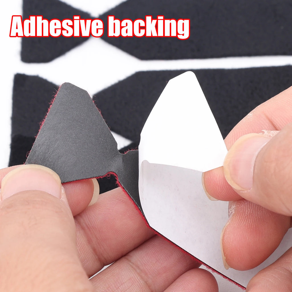 5-50PCS Auto Scratch-Free Candy Shape Tinting Film Scraper Replacement Patch Fleece Replaceable Felt Cloth for Vinyl Scraper