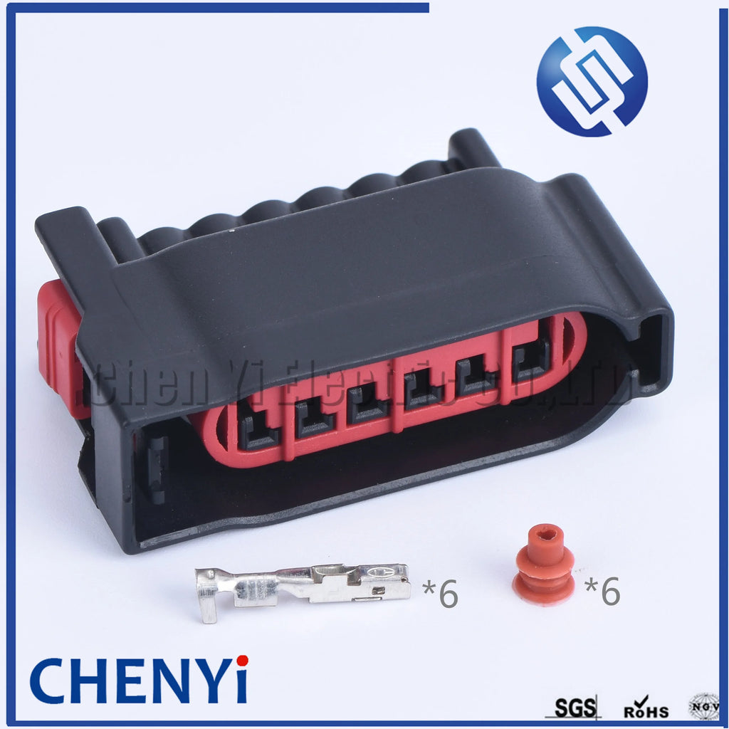 6 Pin Auto waterproof connector Accelerator Pedal EPC Accelerator Throttle Plug 4M51-9F836-BK 4M5T-14A464 For Land Rover Ford