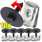 Bumper Cover Fender Liner Fender Screw and Self-Locking U-Nut Kit Part Numbers 07149126886 07146951655 Bumper Clips 1-10pcs