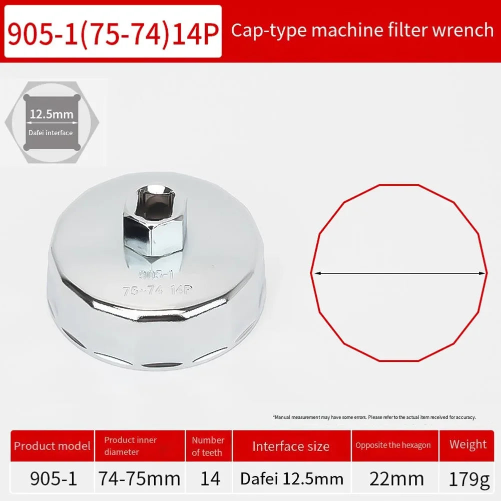 1 Pc Wrench Auto  Tool End Cap Oil Filter Wrench Cap Auto  Hand Tools Remover Tool  Replacement Car Accessories