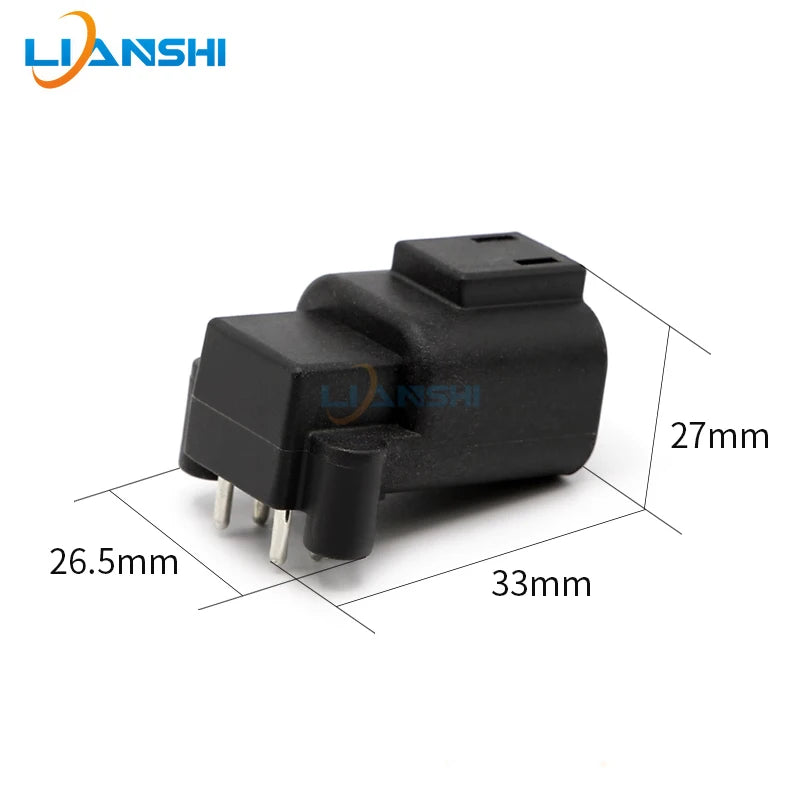 DTF13-4P/DT06-4S 4-pin automotive waterproof connector with male and female mating sheath terminals