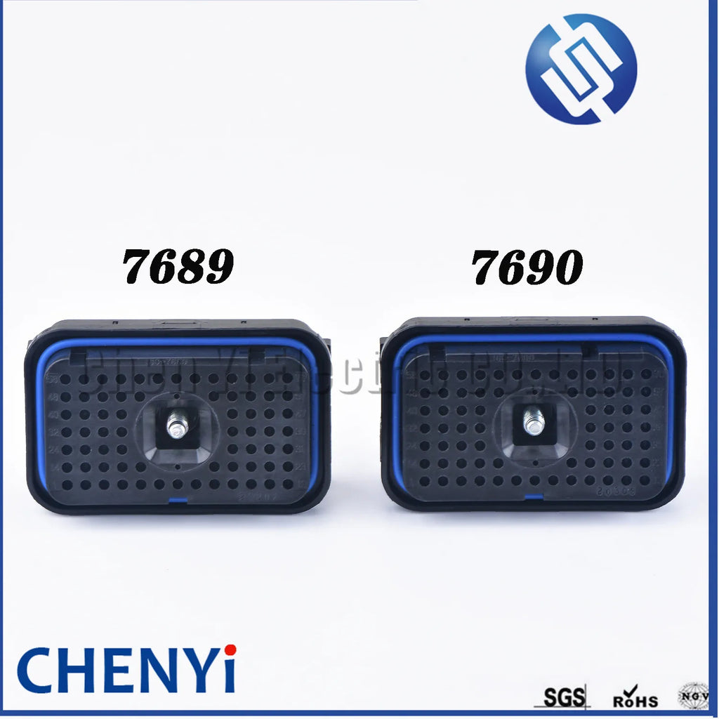 70 Pin Connector Excavator E325/330/345C/D computer board plug ECU connector Accessories 160-7689 160-7690