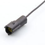 1-Pin Connectors AMP Waterproof 1.8mm Male Female Connector Auto Solenoid Plug Wiring Harness Plug Socket 174879-2 174877-2