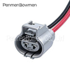 1 Set 2 Pin Auto 176142-2 Electronic Fan Connector Plug Brake Booster Pump Assembly Wire Harness 176143-6