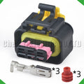 3-Pin Auto Connector Automotive Connectors turbine Turbo intercooler sensor