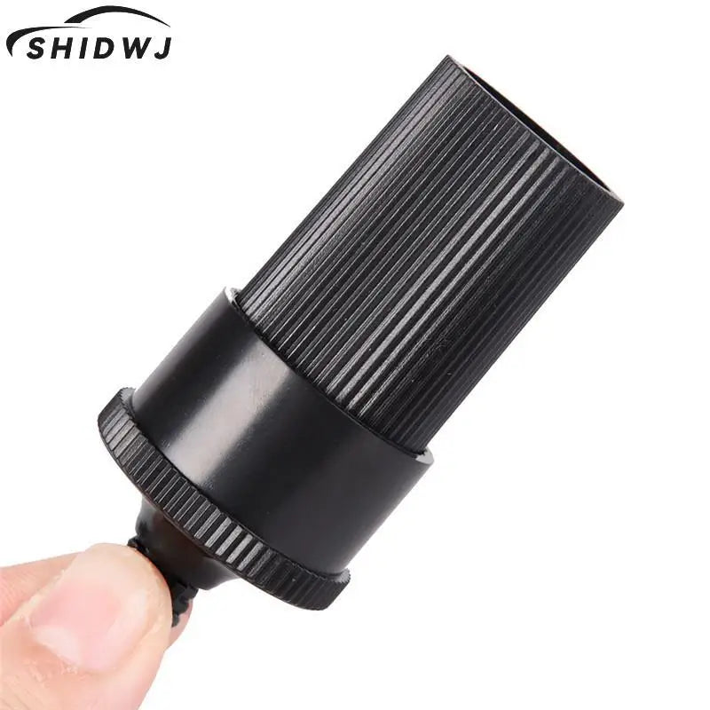 5 Pcs/lot 12V 24V DIY Extension Female Cigarette Lighter Cord Inline Socket Connector Conversion Plug Car Accessories