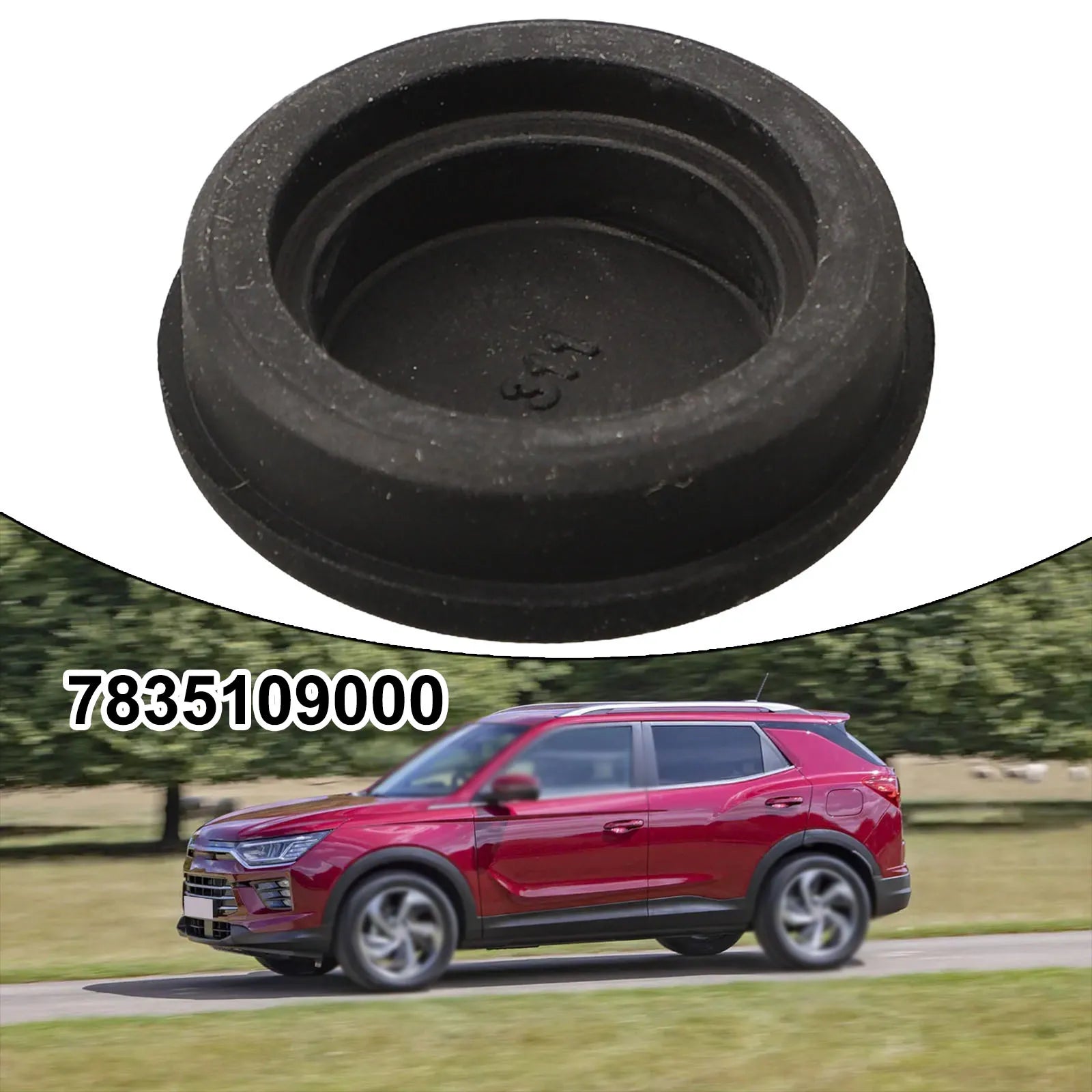 1 Pcs Auto Front Wiper Nut Cover  Cap Car Replacement Part  For Ssangyong /  For KYRON /  For REXTON 7835109000 Auto Accessories