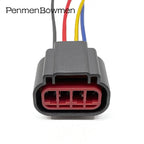 1 Set 4 Pin Auto Keyless Lock Machine Electrical Cable Connectors Wire Harness Plug E-5661-001 WPT-688 3U2Z-14S411-ZEA For Ford