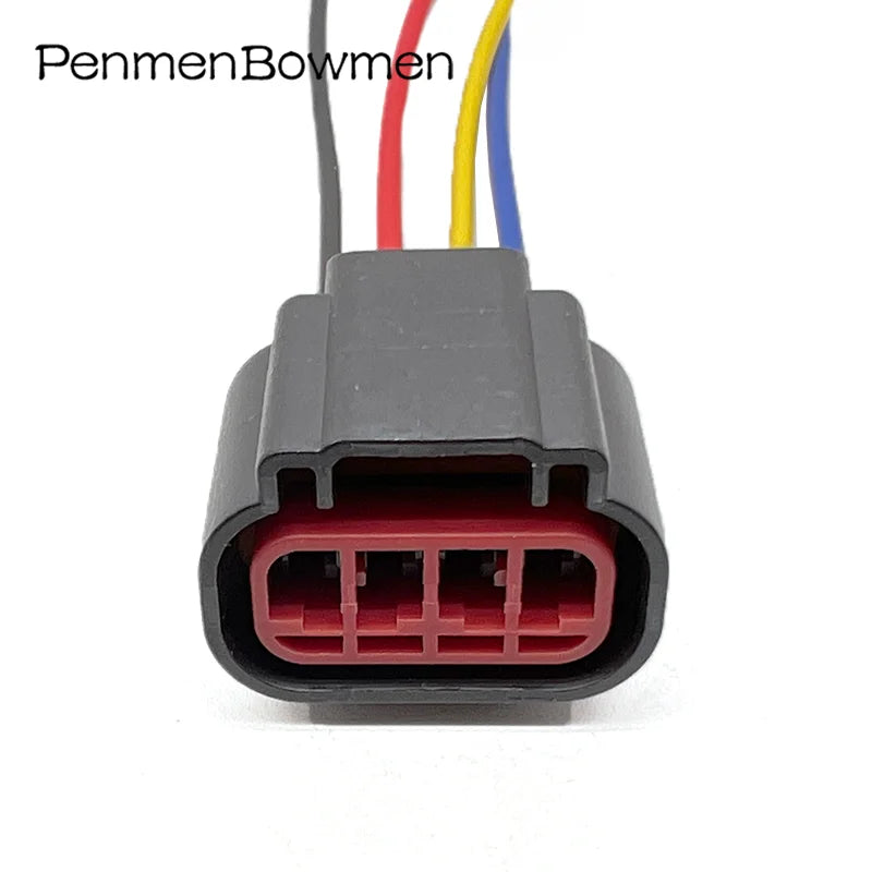 1 Set 4 Pin Auto Keyless Lock Machine Electrical Cable Connectors Wire Harness Plug E-5661-001 WPT-688 3U2Z-14S411-ZEA For Ford