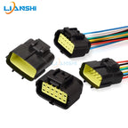 12-hole waterproof connector 174661-2 Connector 174663-2 Car headlights male bus harness plug DJ71216Y-1.8-11/21