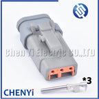 2 3 4 6 8 12 Pin Waterproof Connector Plug DTM06-2S-E007 DTM06-3S-E007 DTM06-4S-E007 DTM06-6S-E007 DTM06-8S-E007 DTM06-12S-E007