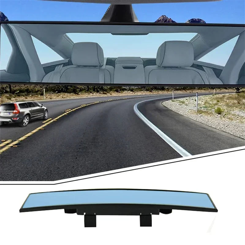 Universal Car HD Wide-Angle Rearview Mirror for Cars Anti-Glare Easy Clip-On Installation Perfect for SUVs & Trucks Amagi