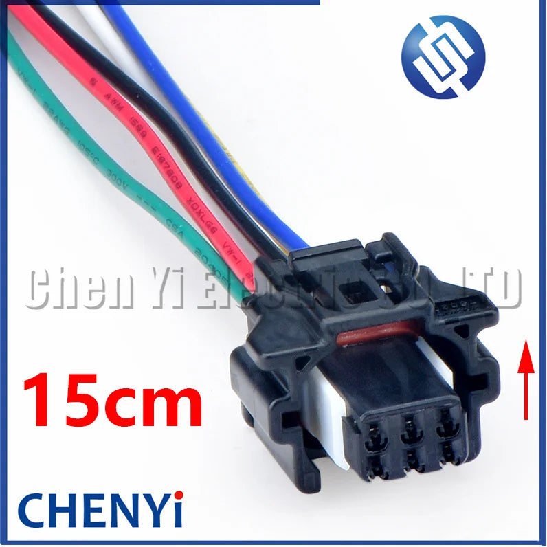 6 Pin Automotive connector Car reversing radar rearview camera harness plug 90980-12A59 90980-12790 82824-78020 For Toyota