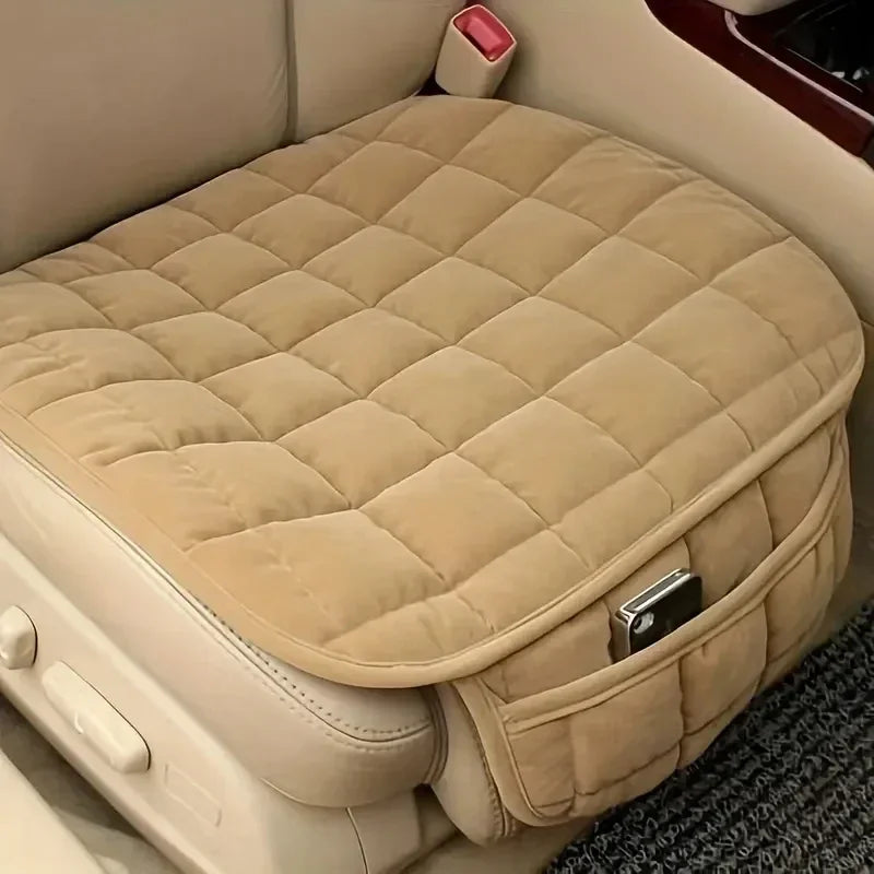 Car Seat Cover Winter Warm Cushion Anti Slip Universal Front Chair Breathable Pad for Vehicle Auto Car Protector Amagi