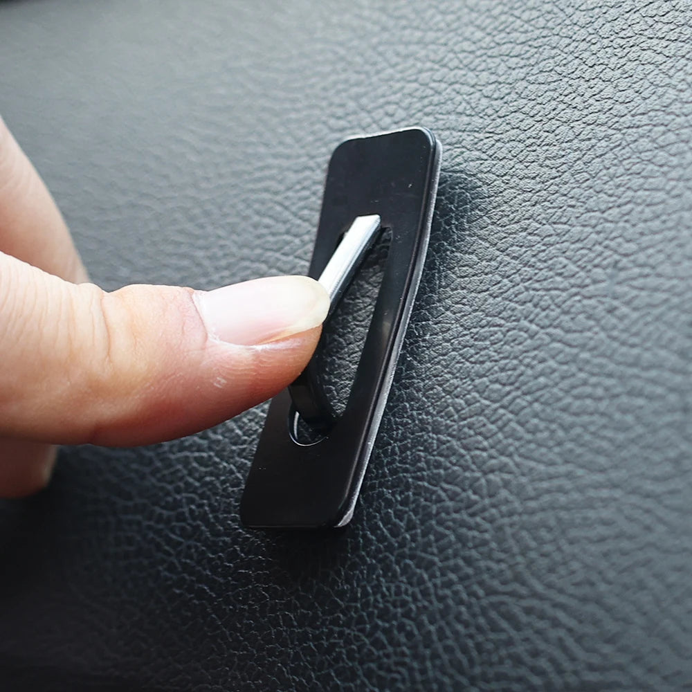 Car Cup Holder Limiter Fixing Clip Self-adhesive Universal Auto Water Cup Slot Limit Pad Car Bottle Console Slot Slip Limiter