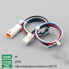 5/20 SETS JST02T/02R-JWPF-VSLE JWPF Series Male Female Plug Docking Harness Mini Car Motorcycle With 20AWG 15CM Wire Connector