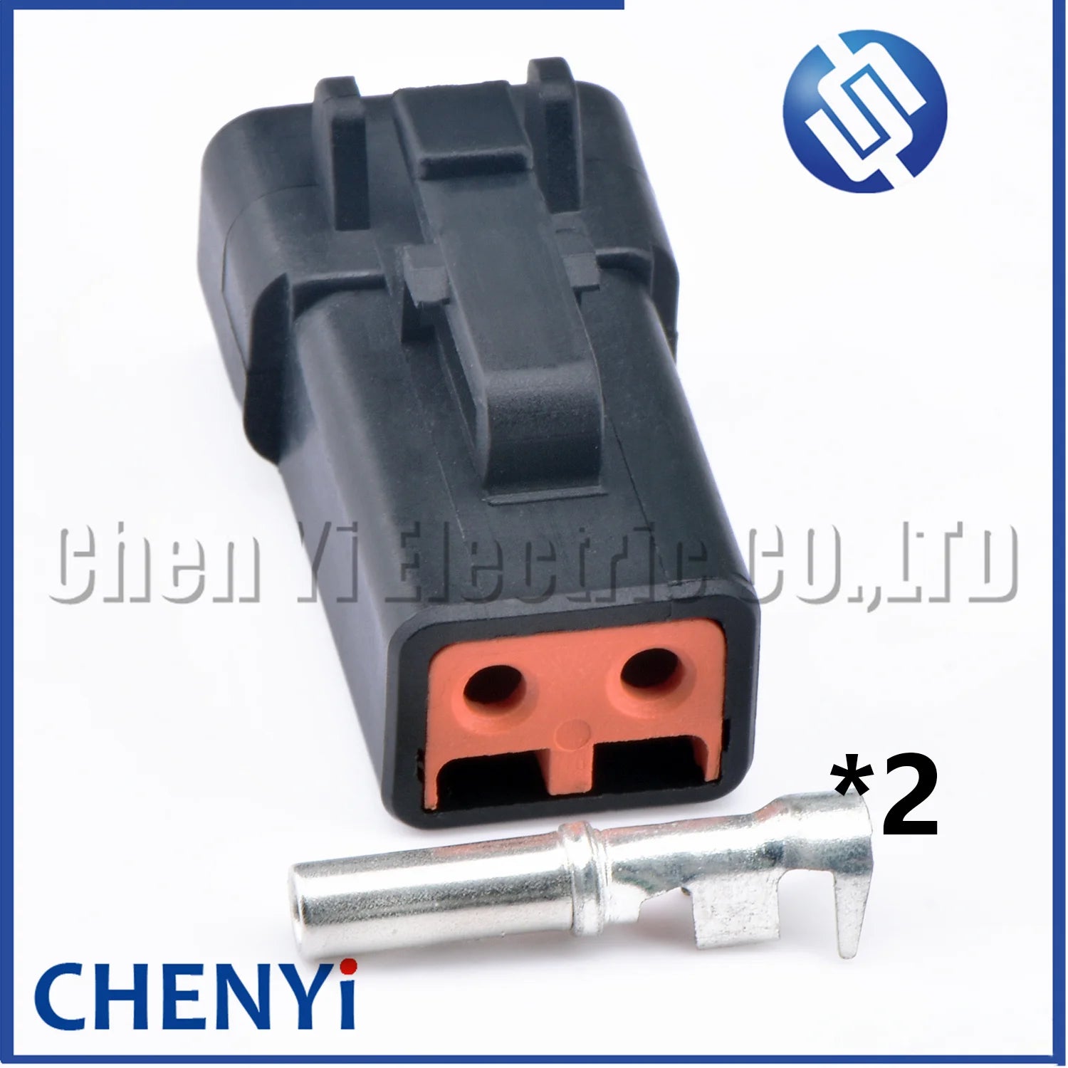 2 Pin DTP series BLACK  Automotive waterproof connector Wire harness plug DTP06-2S DTP04-2P DTP06-2S-E004 DTP04-2P-E004 with Pin