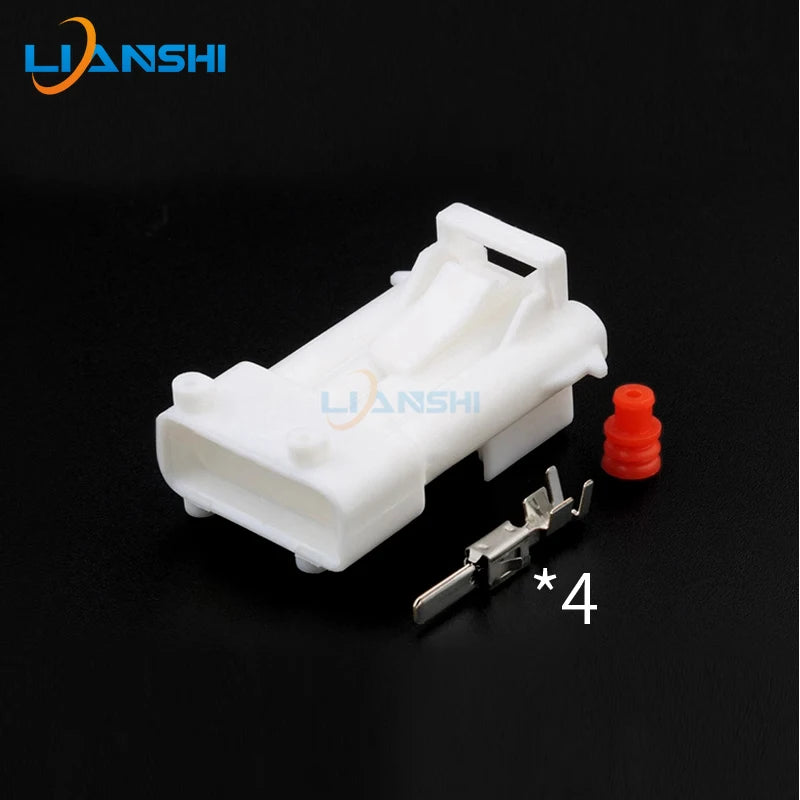 144998-5/3MTS04FW Automotive Oxygen Sensor 4p male and female wire harness connector fitting terminal DJ7041K-3.5-11/21