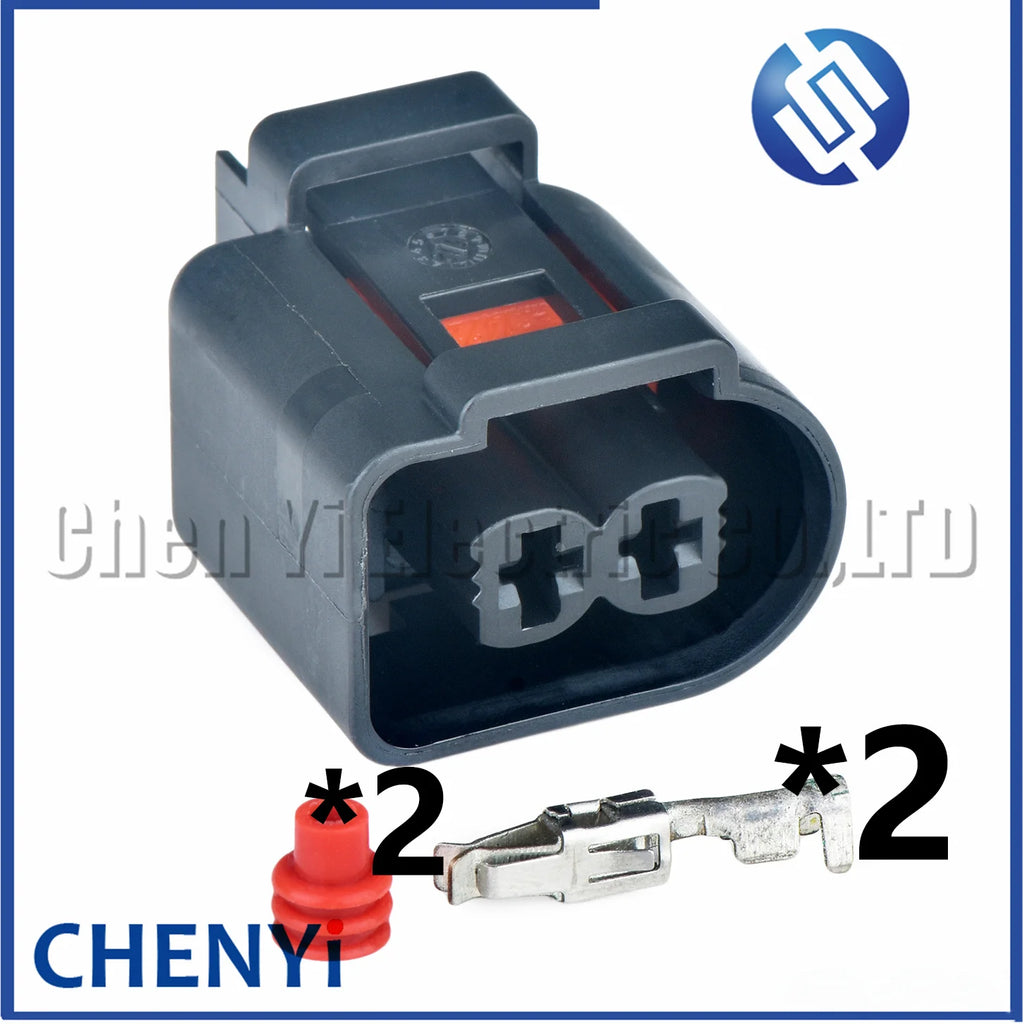 2 Pin Automotive waterproof connector wiper kettle water spray motor harness plug 8364515 18139 14725 18877 13547