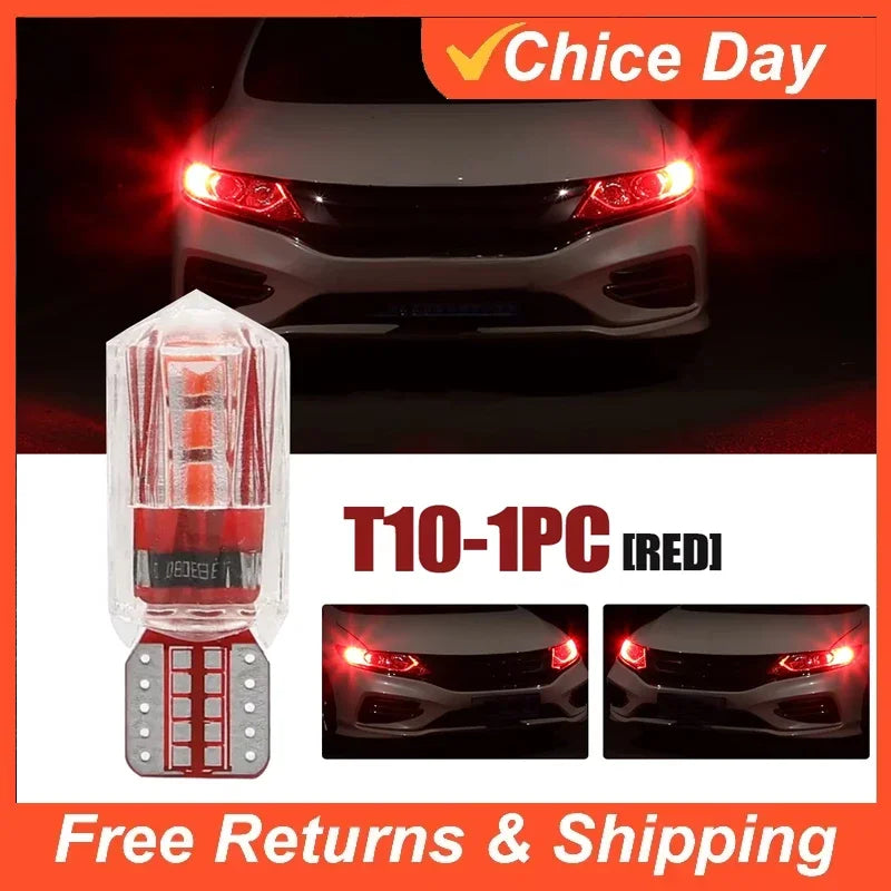 1pc Universal Car Replaceable T10 Running Lights Width Lamp Car License Plate Light Headlight Bulbs Car Light Accessories Amagi