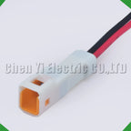 2 Pin Auto Waterproof Electronic Connector Wire Harness Butt Plug 02R-JWPF-VSLE-S 02T-J...