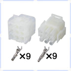 9 Pin Connector Unsealed 2.1mm Series Male Female Connector Wiring Harness Cable Plug for Elevator Auto Cars 1-480706-0 1-480707