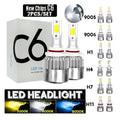 H7 Led H1 H11H3 H4 9005 9006 Lamp CANbus Headlight Bulb H13 9004 9007 880 Auto Fog Light Motorcycle 20000LM 6000K White Amagi