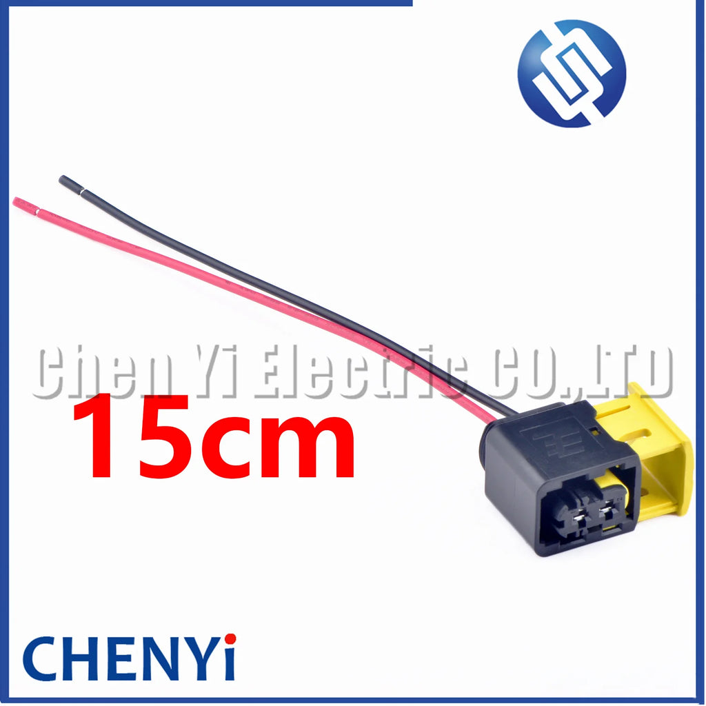 2 Pin Automotive Connector Waterproof Socket Wire harness plug With Rubber Pins 1-1418483-1 1-1703841-1 1-1703839-1 1670150-1