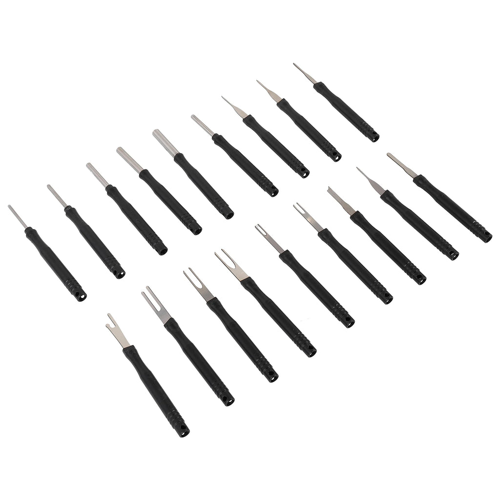 18 Pcs Car Cable Plug Removal Tool Pin Extractor Repair Remover Key Tools With Box Car Auto Cable Plug Remove Pin Puller